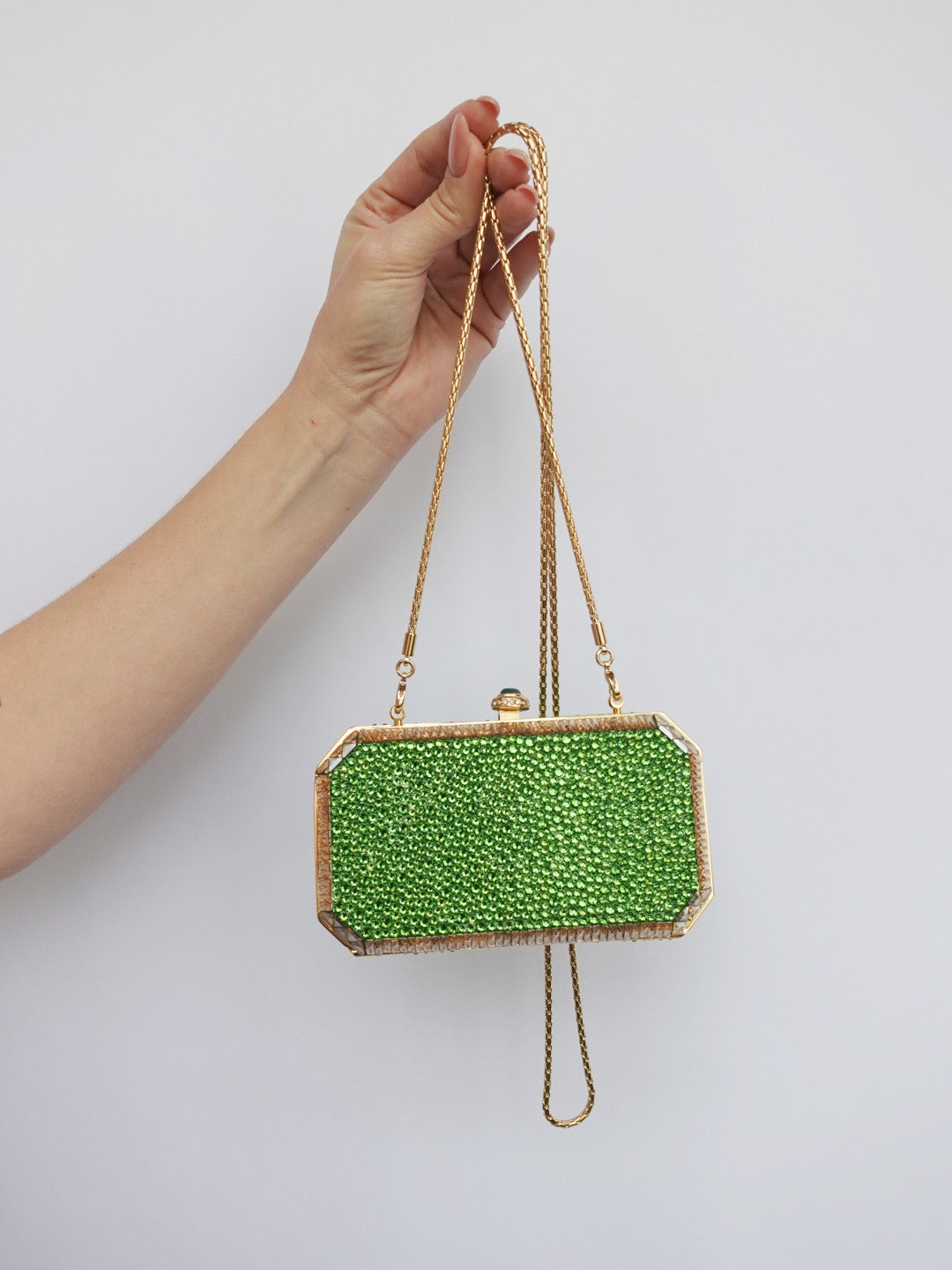 Royal Green Clutch