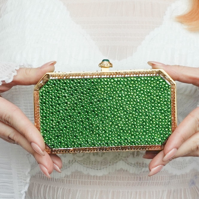 Royal Green Clutch